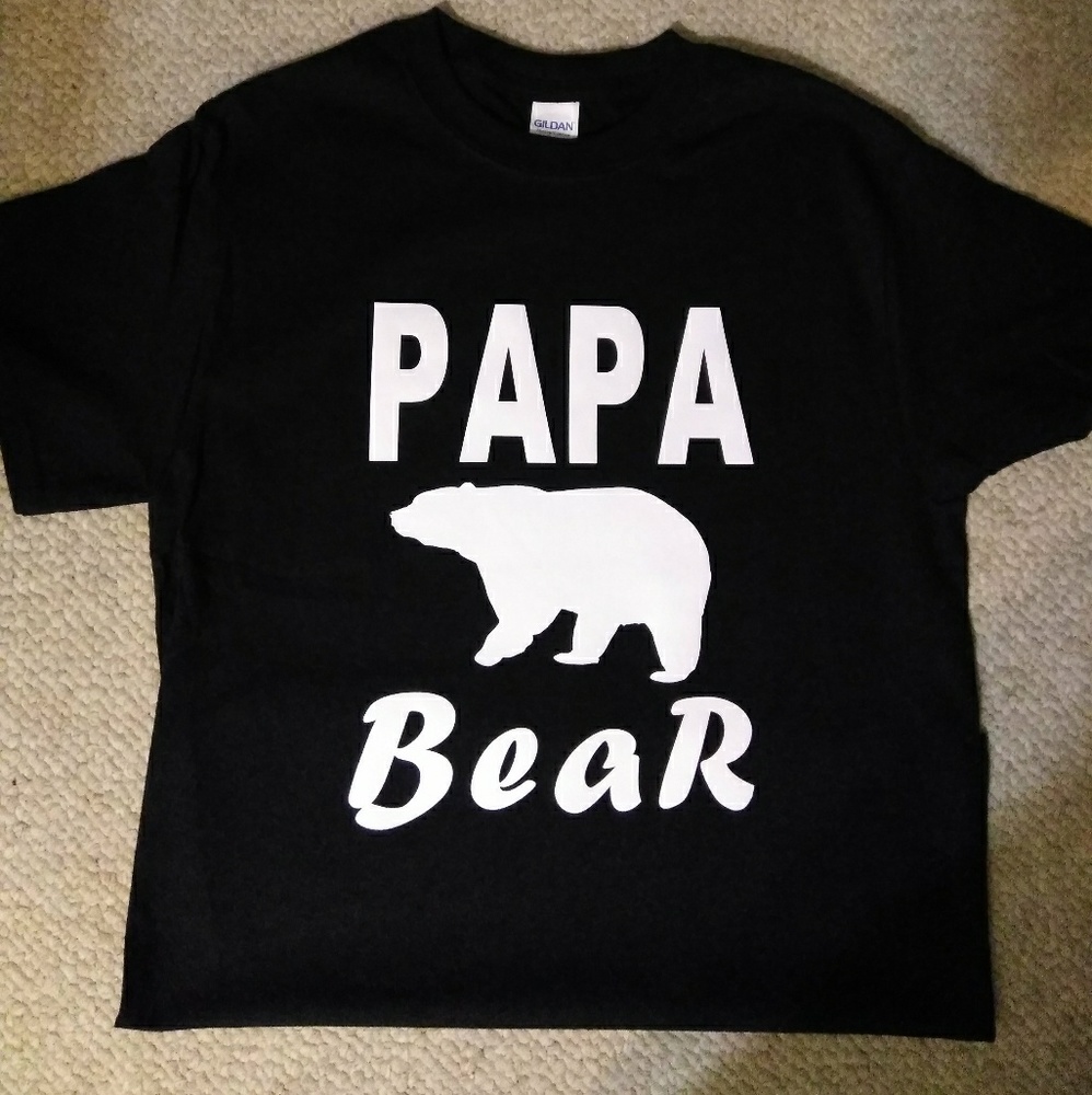 "Papa Bear" Custom Tees